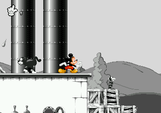 Mickey Mania - The Timeless Adventures of Mickey Mouse (USA) (Beta) In game screenshot